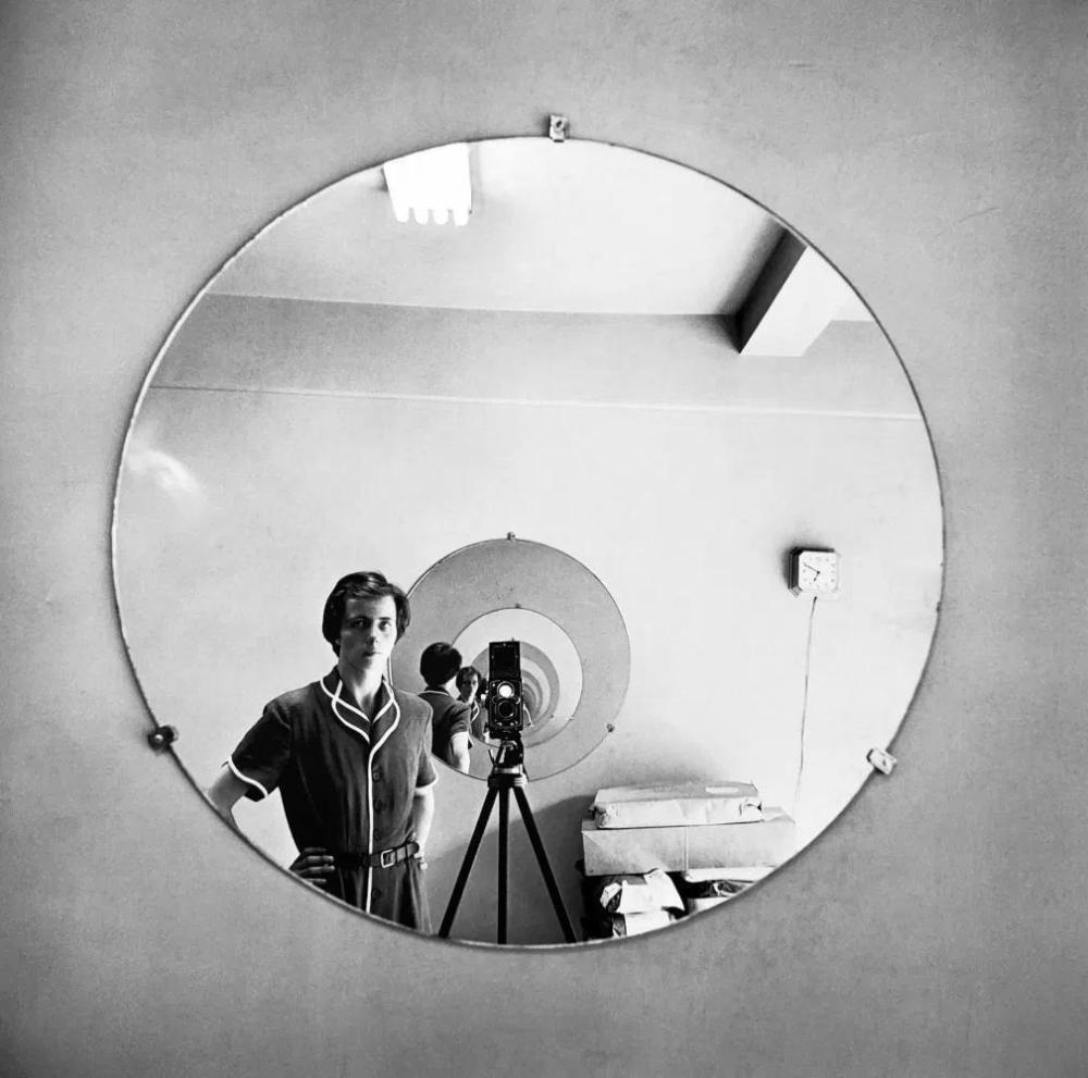 Vivian Maier | Vivian Maier, Self-portrait, May 5, 1955 (1955) | MutualArt