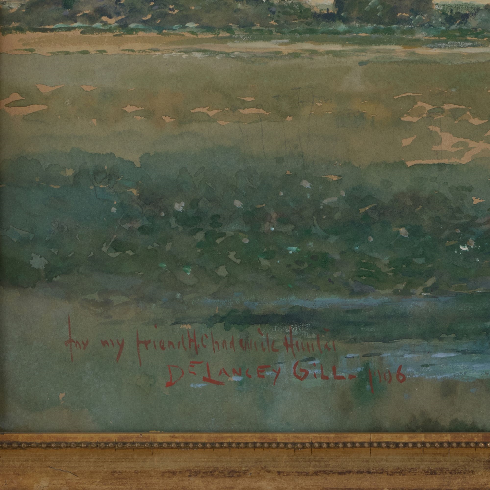 Delancey Walker Gill | Landscape (1906) | MutualArt