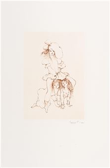版画 K.Inoue Petites Filles Modeles a Paris Leonor Fini | Les Petites Filles modèles. Paris: Art et Valeur