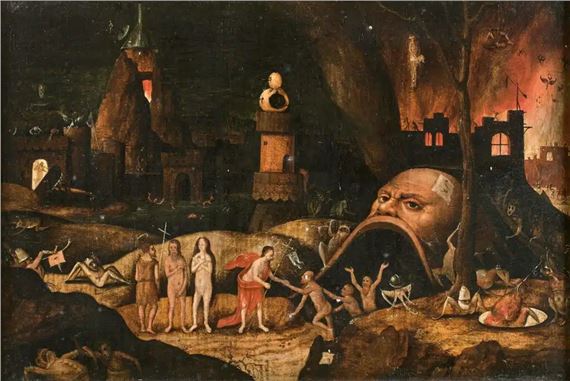 Le Christ aux limbes by Pieter Huys