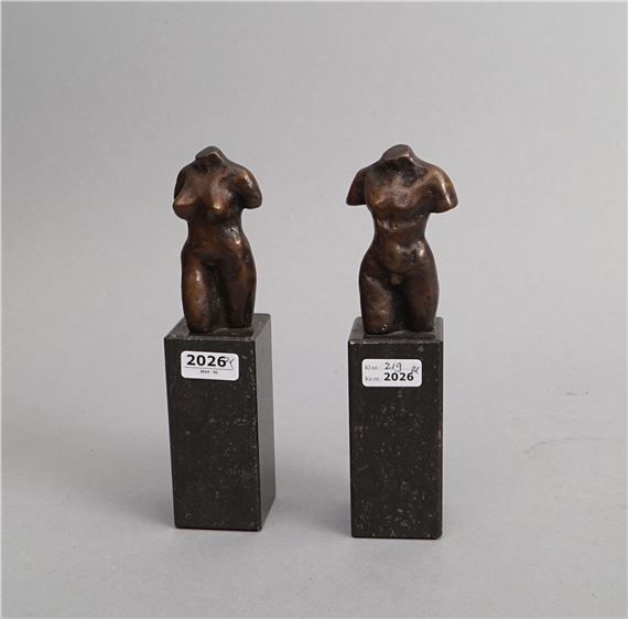 Male and female torso by John Verbroeck