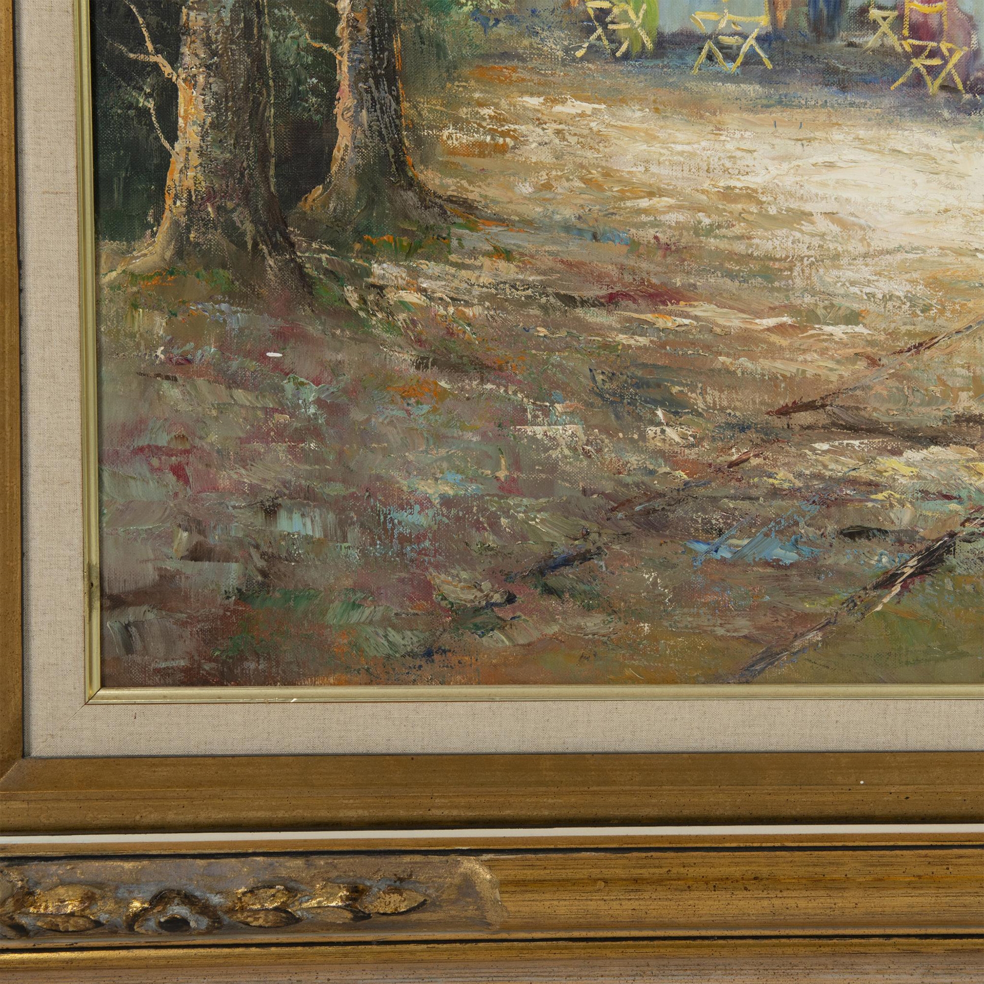 J. Colletti | J. Colletti, Original Impressionist Oil on Canvas, Signed ...