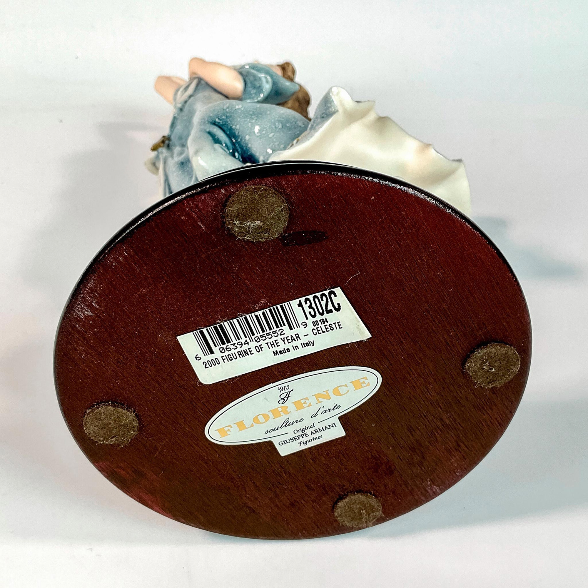 Artwork by Giuseppe Armani, Capodimonte Giuseppe Armani Figurine, Celeste, Made of wood base