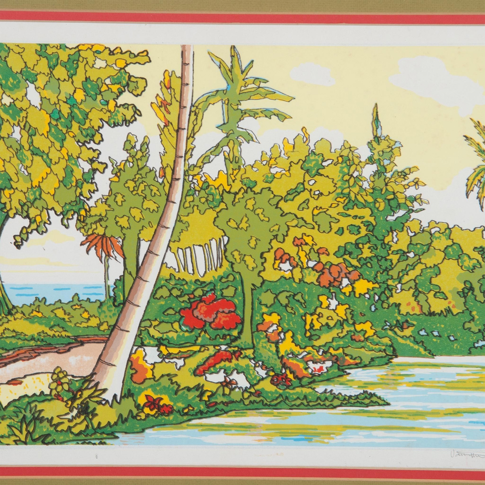 Lloyd Van Pitterson | Lloyd Van Pitterson, Original Landscape Serigraph ...