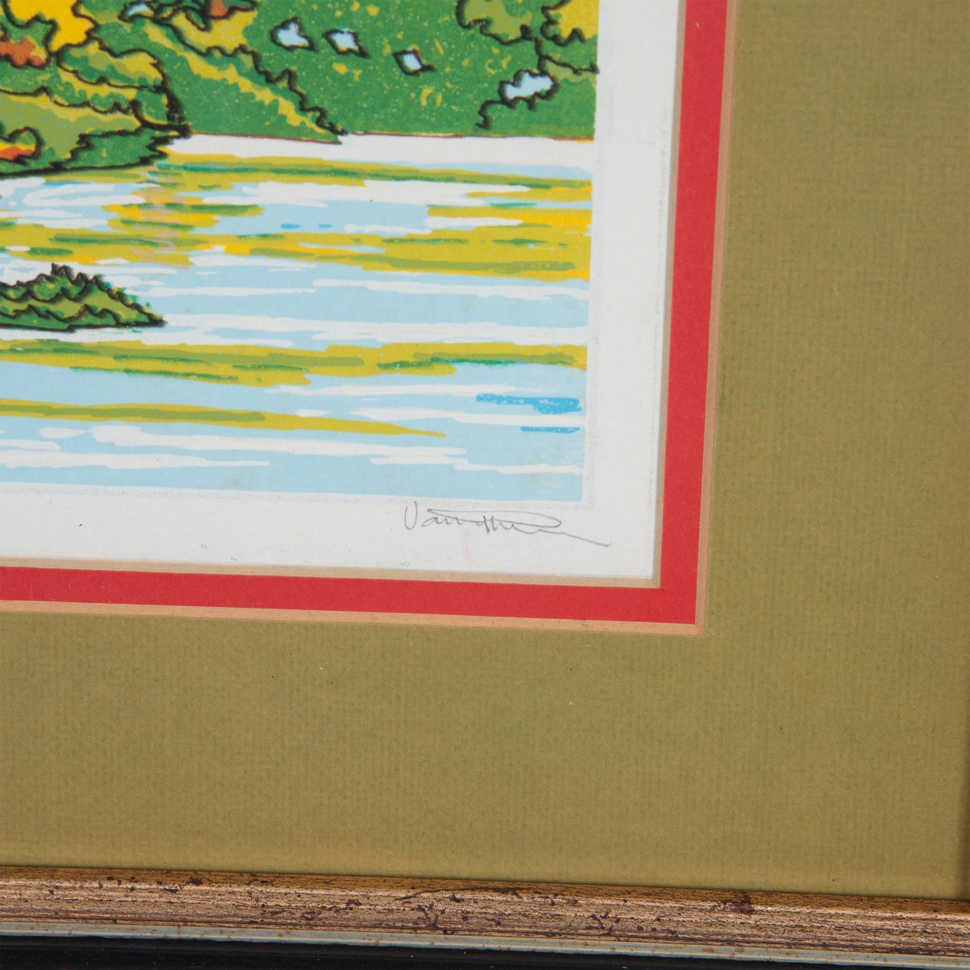 Lloyd Van Pitterson | Lloyd Van Pitterson, Original Landscape Serigraph ...