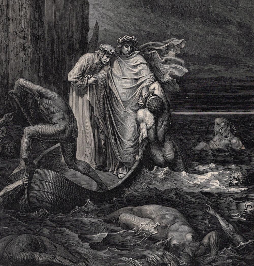 Gustave Doré | Gustave Dore Wrath Enferno 8 (Dante's Divine Comedy ...