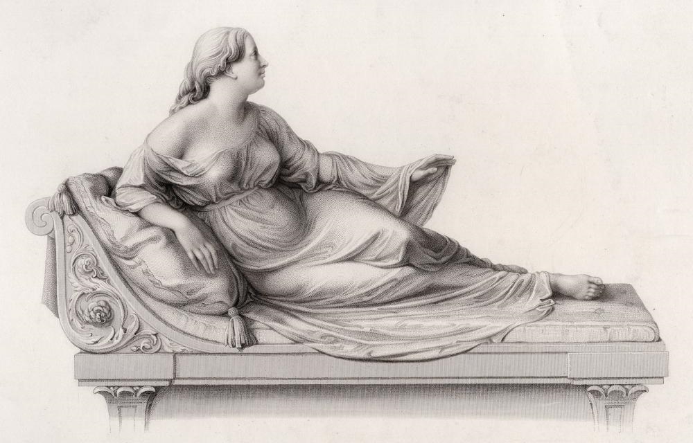 Peter Hollins | 1800s Peter Hollins Engraving The Monument to Mrs ...