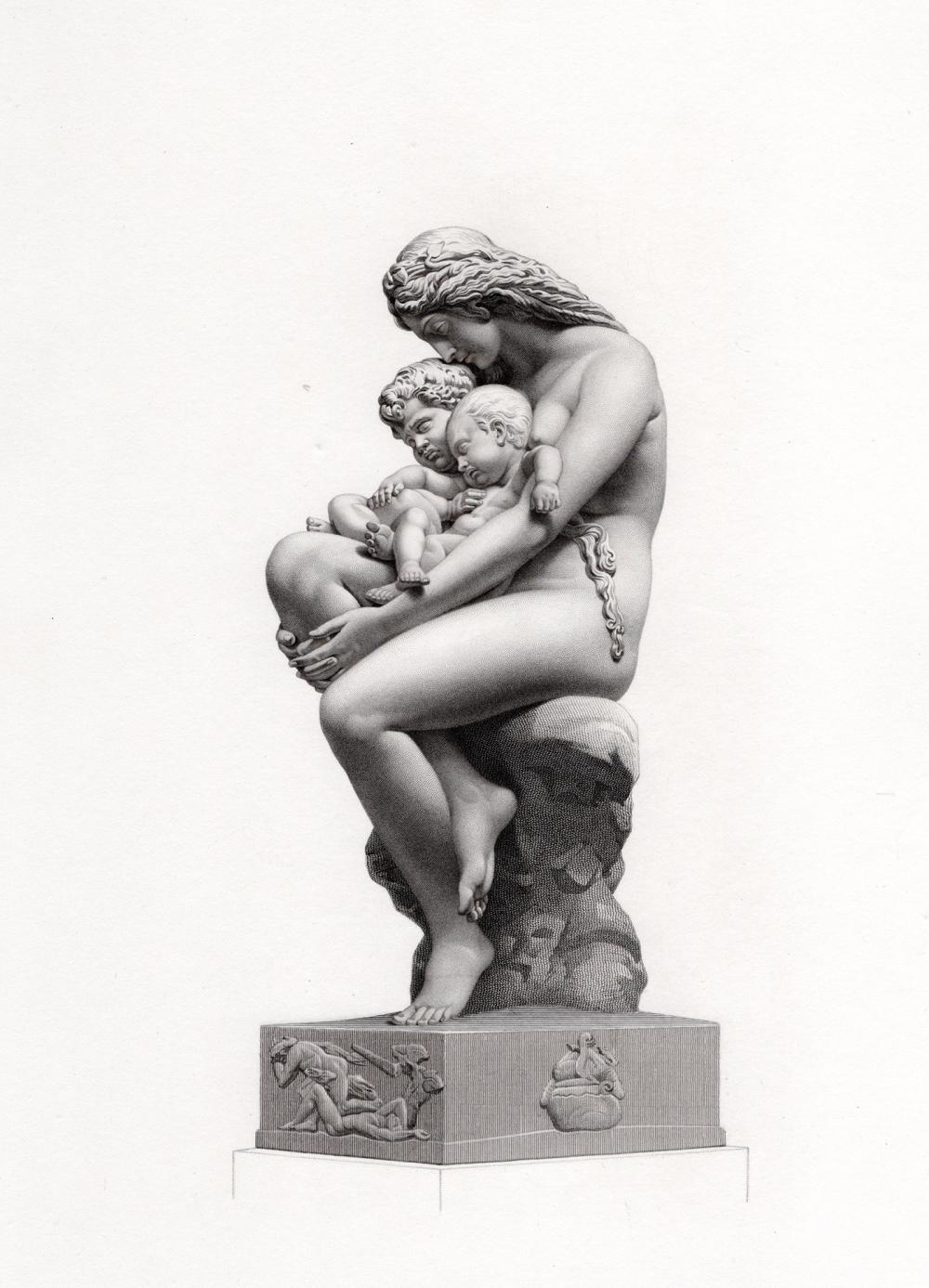 Auguste Hyacinthe Debay | 1800s Auguste Hyacinthe Debay Engraving The ...