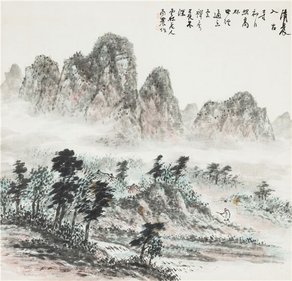 Huh Gun | 산수도 山水圖 | MutualArt 