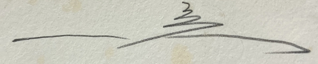 Artwork by Kazuhiko Fukuoji, in the moonlight, Made of color on lithograph