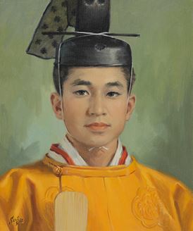 portrait (a set of 2) - Suganuma Kinroku