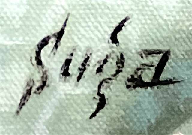 Artwork by Suganuma Kinroku, portrait (a set of 2), Made of oil on canvas