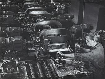 LUCIEN CHAUFFARD 1906-1982 Industrial worker, ca - Lucien Chauffard