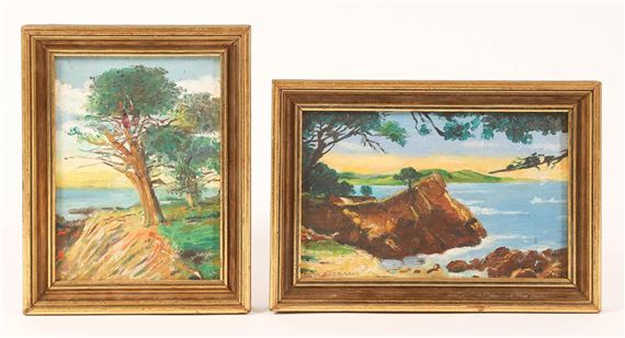 Sea Cliffs by Elbridge Ayer Burbank