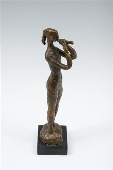 Miro Musulin | Female Bronze Musician (1964) | MutualArt