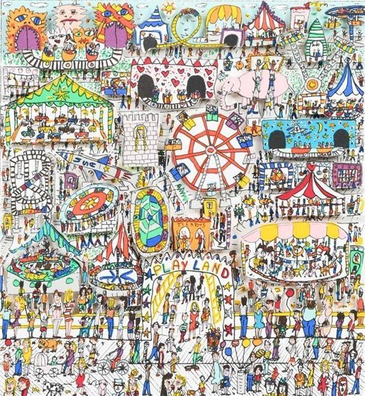 James Rizzi | “To Be A Kid Again” (Circa 1524) | MutualArt