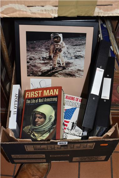 Charles Conrad | A BOX AND LOOSE NASA AND SPACE RELATED ITEMS to ...