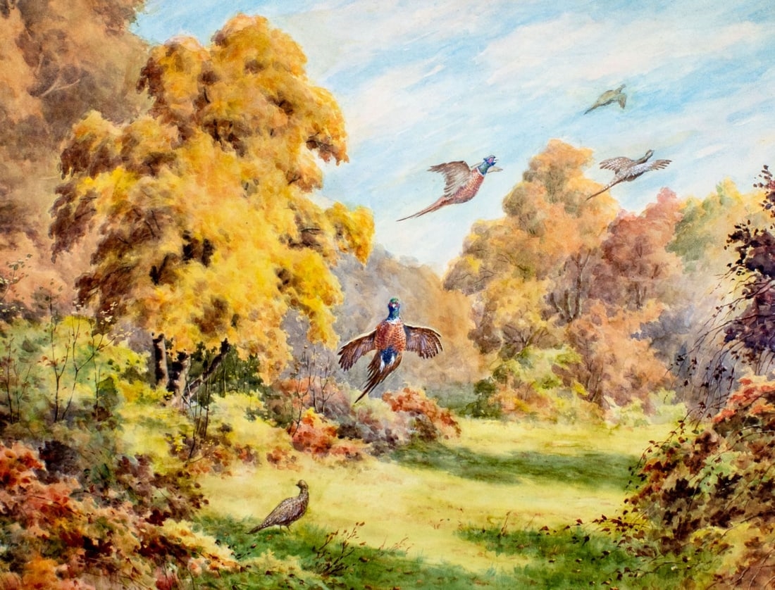 W. H. Keyte | W H Keyte (UK,early 20C) watercolor painting antique ...