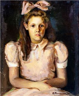 R Pucknaber (US,mid 20C) oil painting - R. Pucknaber