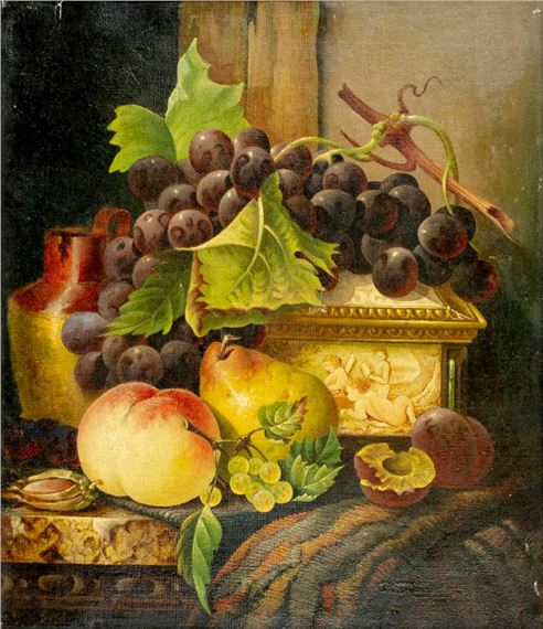 W L Bray (Europe,19C) oil painting antique by W. L. Bray