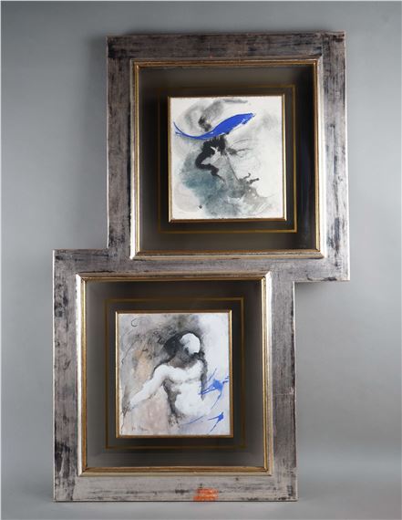 Portraits and Torso of a man - Marc Raes