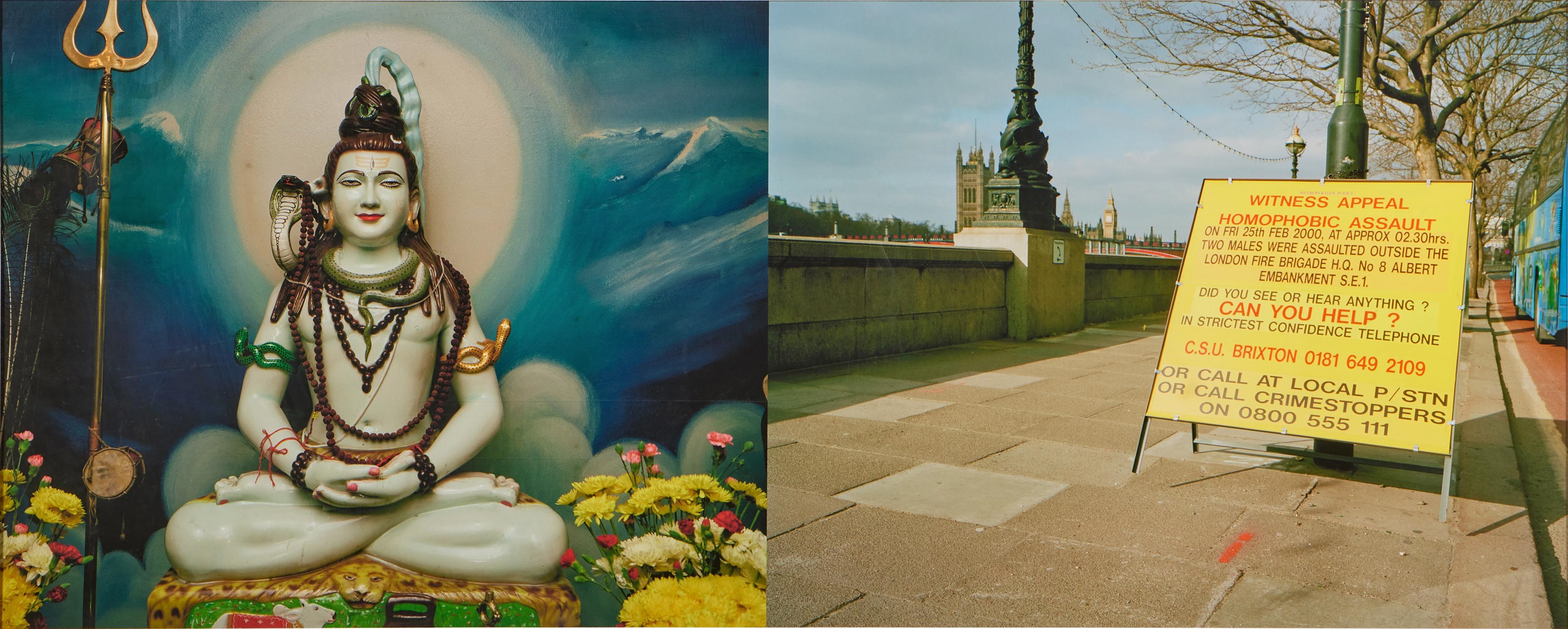 Artwork by Sunil Gupta, Chelsea, New York/Albert Embankment, London, Made of photograph