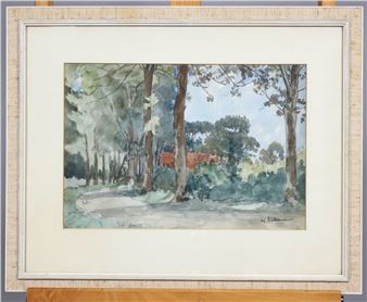 ""Pappel-Allee"" - M Liebermann