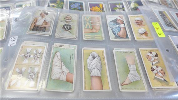 John Player | A large box of cigarette cards