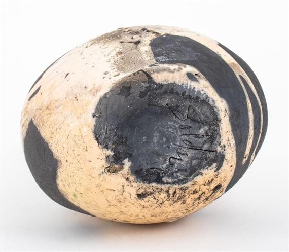 Paul Soldner | Paul Soldner Raku Earthenware Vase | MutualArt