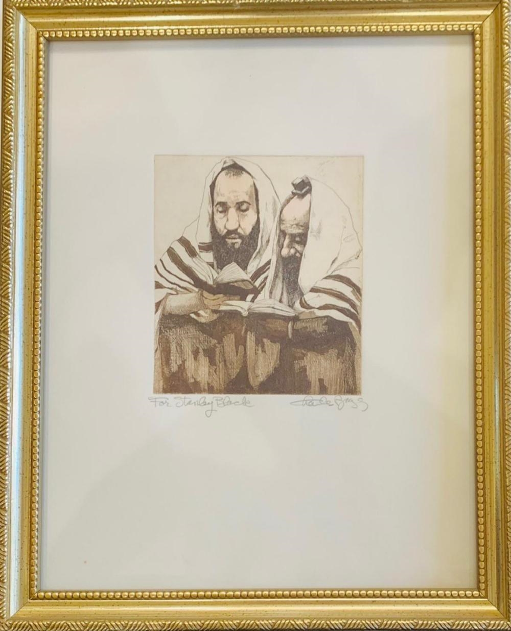Charles Bragg | Charles Bragg- Dedicated etching on paper | MutualArt