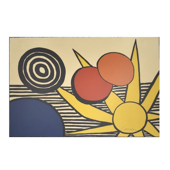 Alexander Calder | Sun with Planets | MutualArt