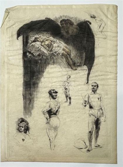 Alméry Lobel-Riche | Les Diaboliques (Circa 1910) | MutualArt