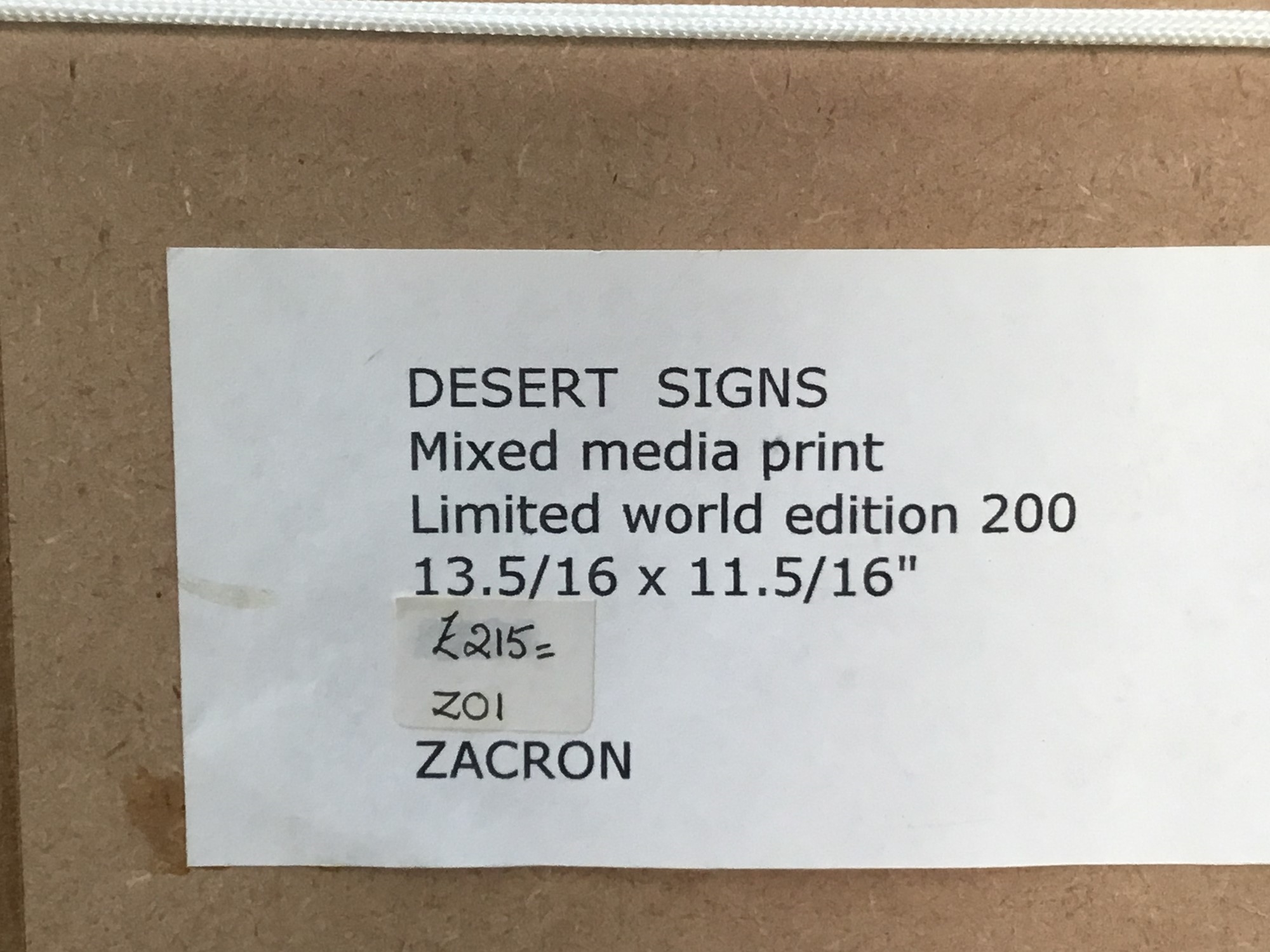 Richard Drew | Richard Drew, known as Zacron (British | MutualArt