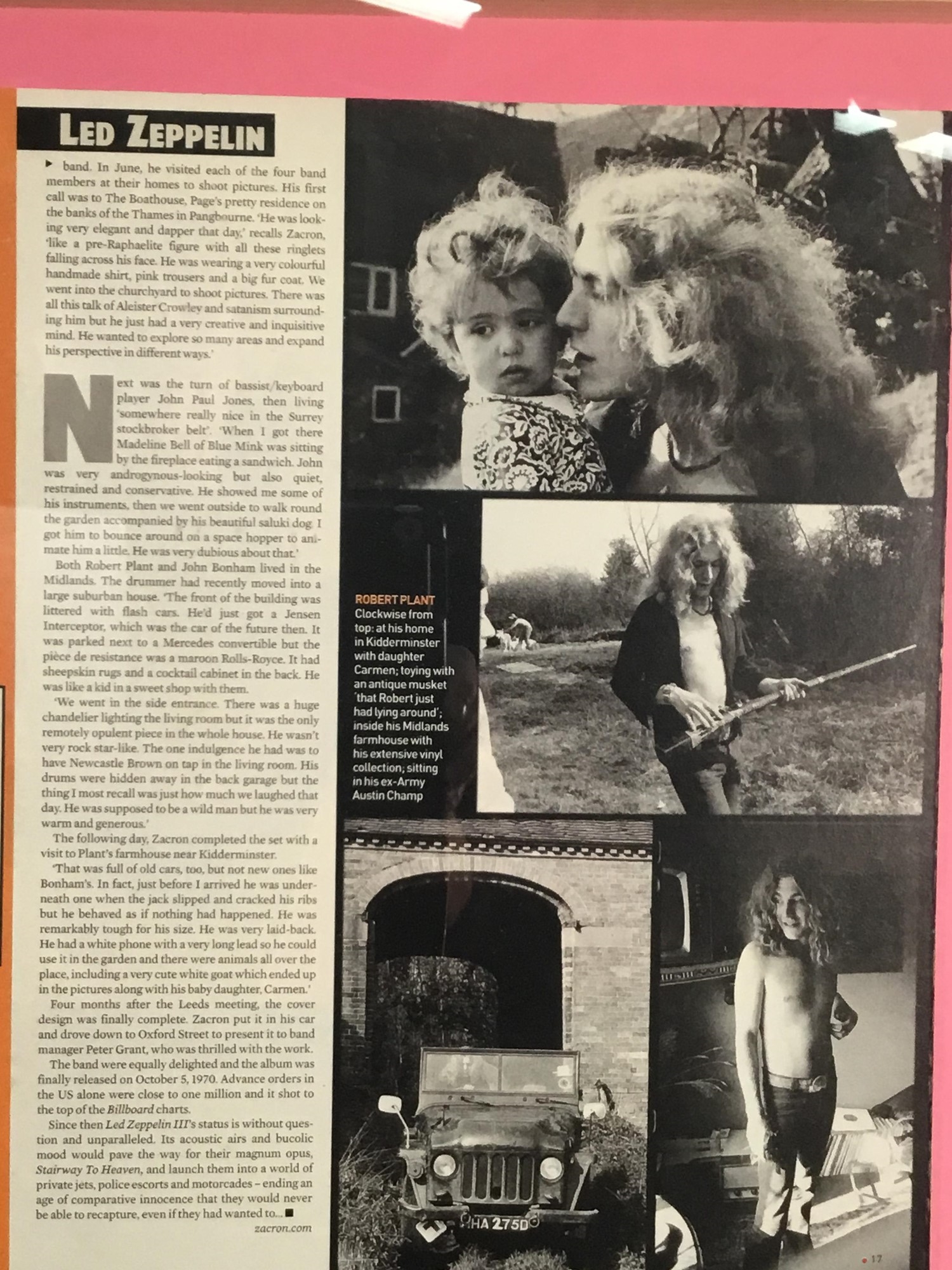 Led Zeppelin | Mail on Sunday tribute to Led Zeppelin and Zacron's ...