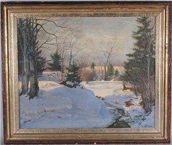 Winterlandschaft - Phillip Graf