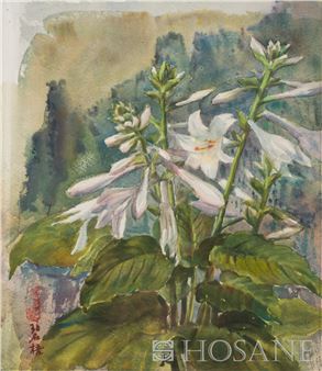 Hosta in the Valley - Wang Biwu