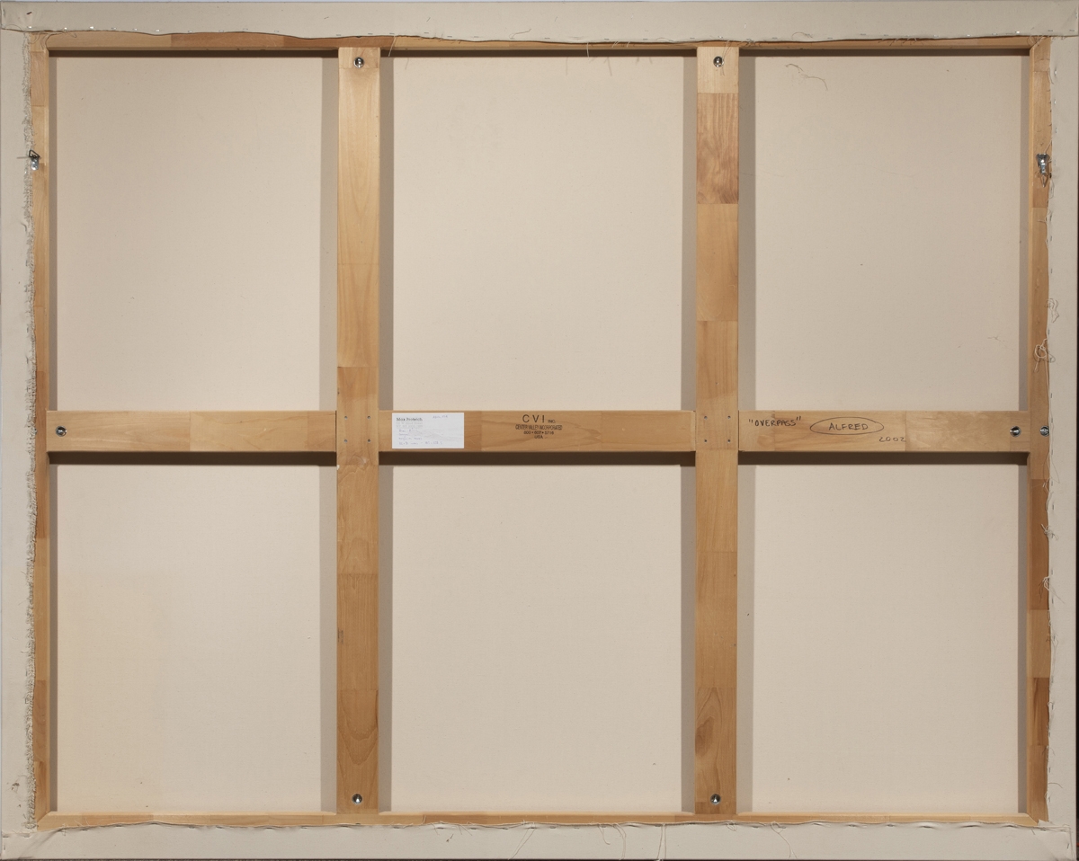 Artwork by Brian Alfred, "Overpass, Made of acrylic on canvas