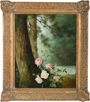 Roses in the forest - Jean Ulrich Tournier