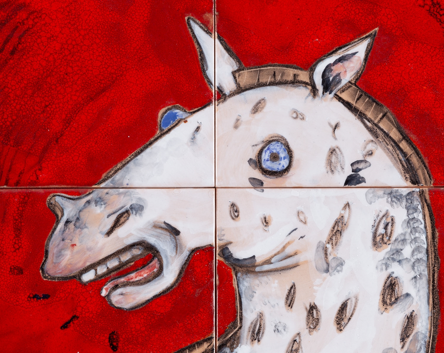 Artwork by Berriblue, Horse, Made of ceramic