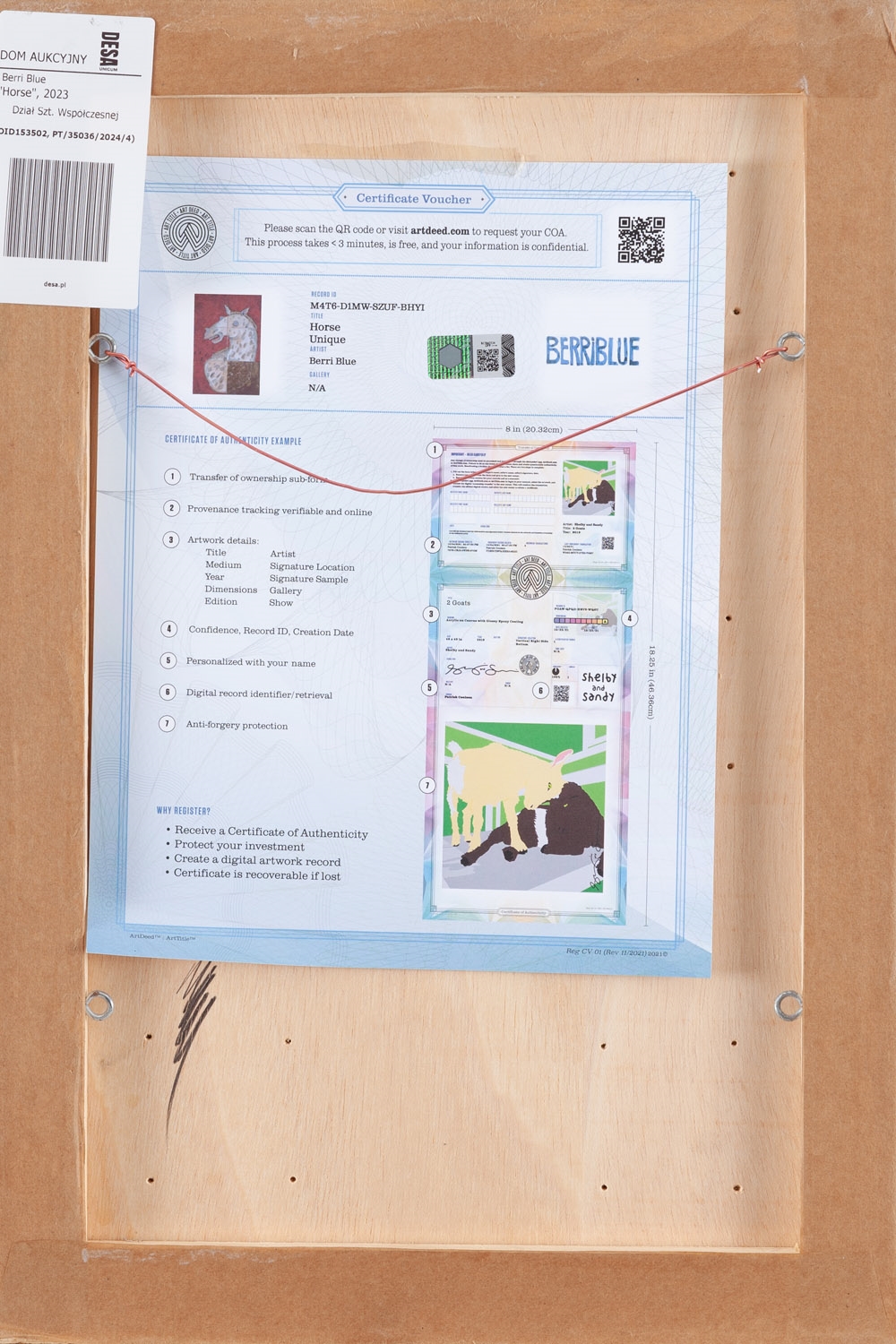 Artwork by Berriblue, Horse, Made of ceramic