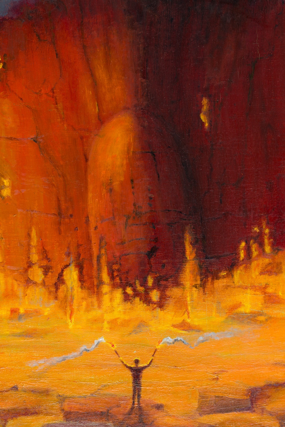 Artwork by Piotr Domagała, Untitled, Made of oil/canvas