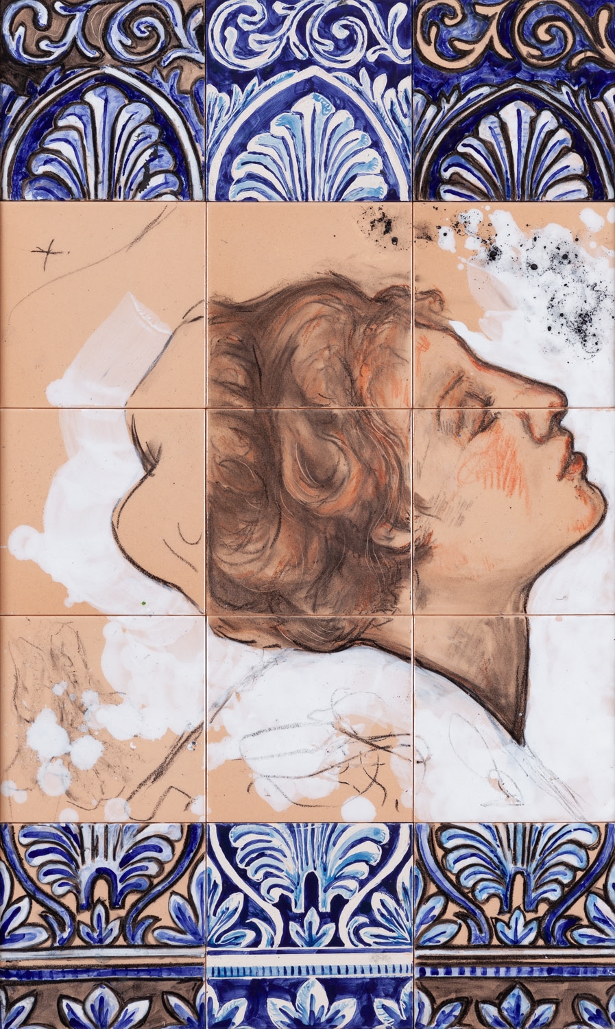 Artwork by Berriblue, Pleasure, Made of board, ceramic