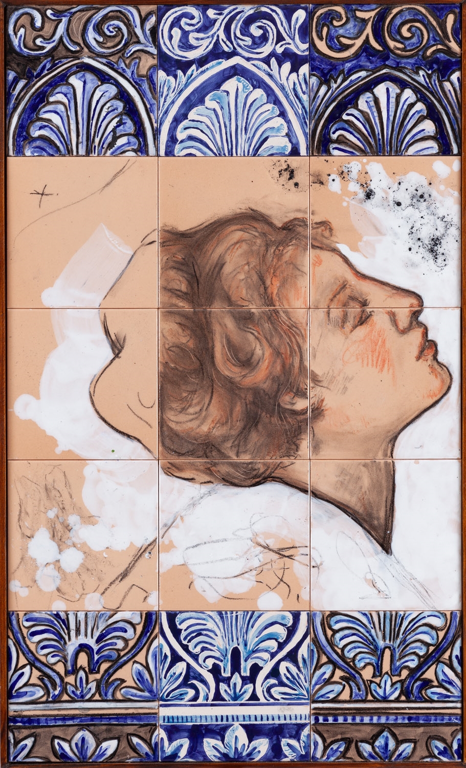 Artwork by Berriblue, Pleasure, Made of board, ceramic