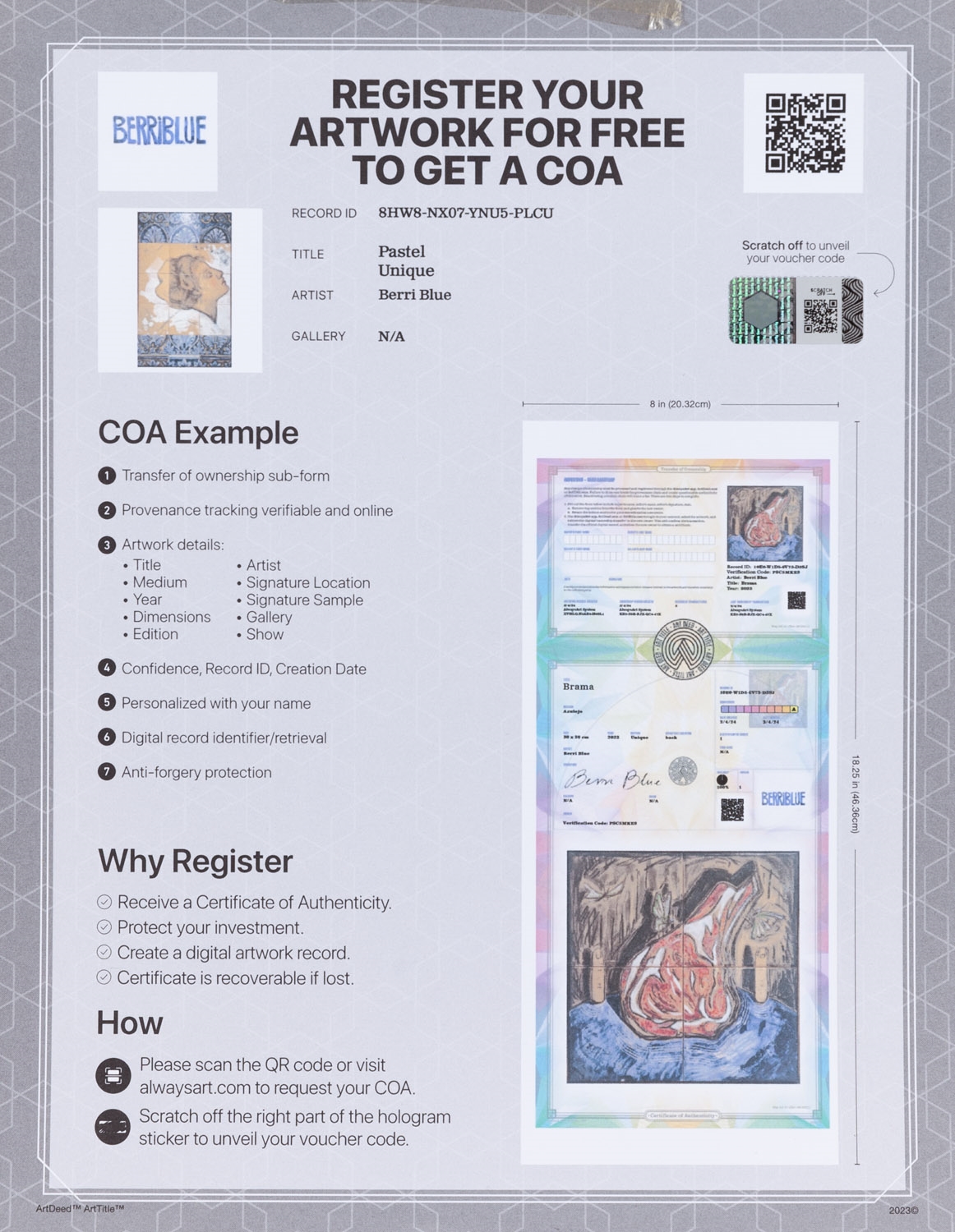 Artwork by Berriblue, Pleasure, Made of board, ceramic