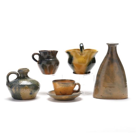 A Selection of C.R. Auman Pottery
