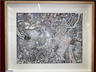 Clément BAGOT (b. 1972)
Colored Texture 1, 2002
Pen drawing, Letraset ink on paper
Signed and titled on back
22 x 31 cm - Clément Bagot