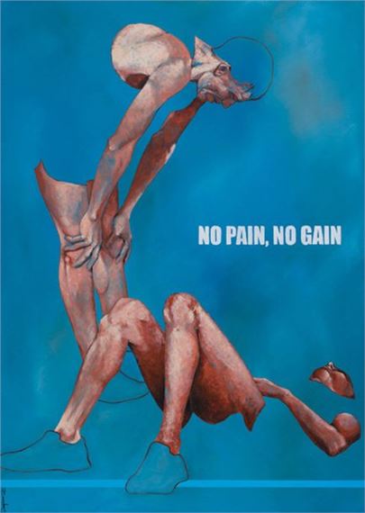No pain, no gain - Lot 36 by Vincent Dogna