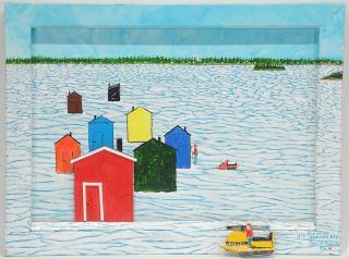 Ice Fishing on Shediac Bay - Paul Mcfadden