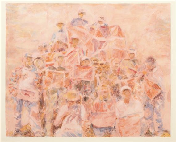 BRUNO PACHECO (n.1974) - 'Mountain flag by Bruno Pacheco, 2015