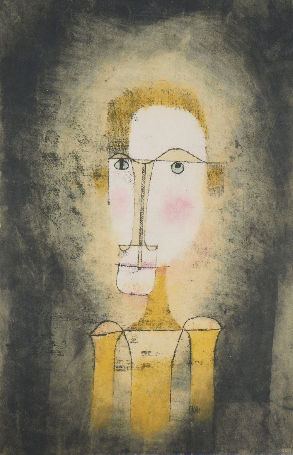 Paul Klee | Portrait of a Yellow Man (1964) | MutualArt